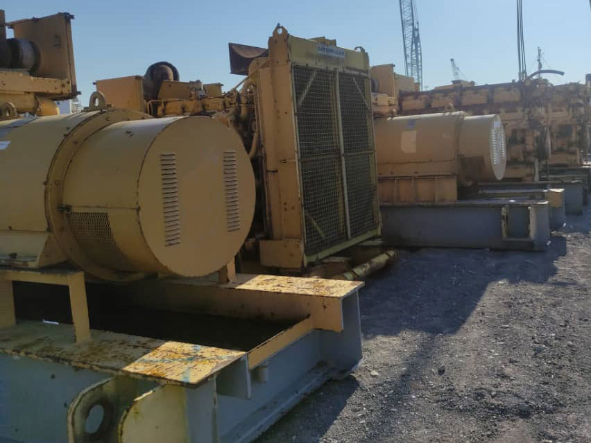 مزایده دیزل ژنراتور کاترپیلار